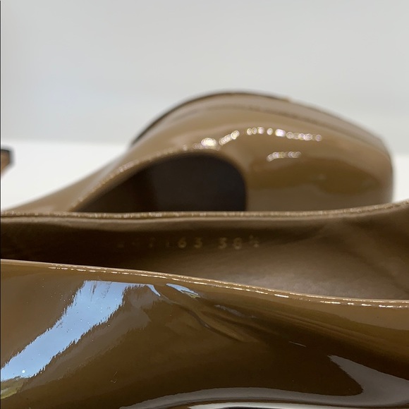 Gucci squared-toe platform pumps. - Picture 7 of 8